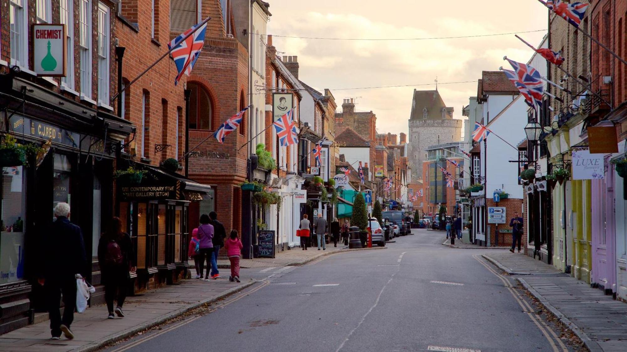 Top Floor En-Suite Double Bedrooms With Great View Of Windsor Castle & Free Parking Eksteriør bilde
